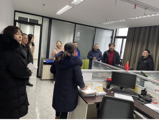 集團領導新春走訪拜年