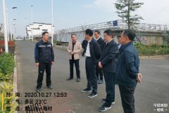 省人大常委會副主任謝廣祥一行調研徽州區城市污水處理廠提標擴建項目進展情況